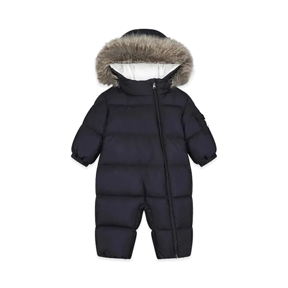 MONCLER Kids Down Jumpsuit "Blue"