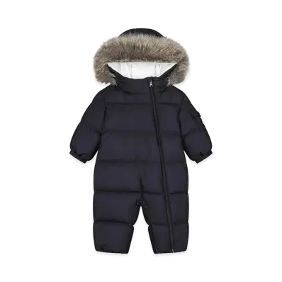 MONCLER Kids Down Jumpsuit "Blue"