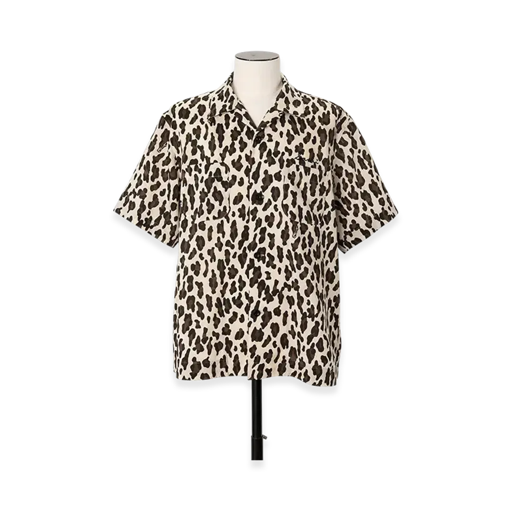 sacai Leopard Print Shirt "Ecru"
