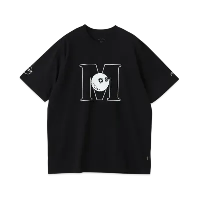 BEAMS x MALBON GOLF Exclusive M Logo Cotton T-Shirt "Black"