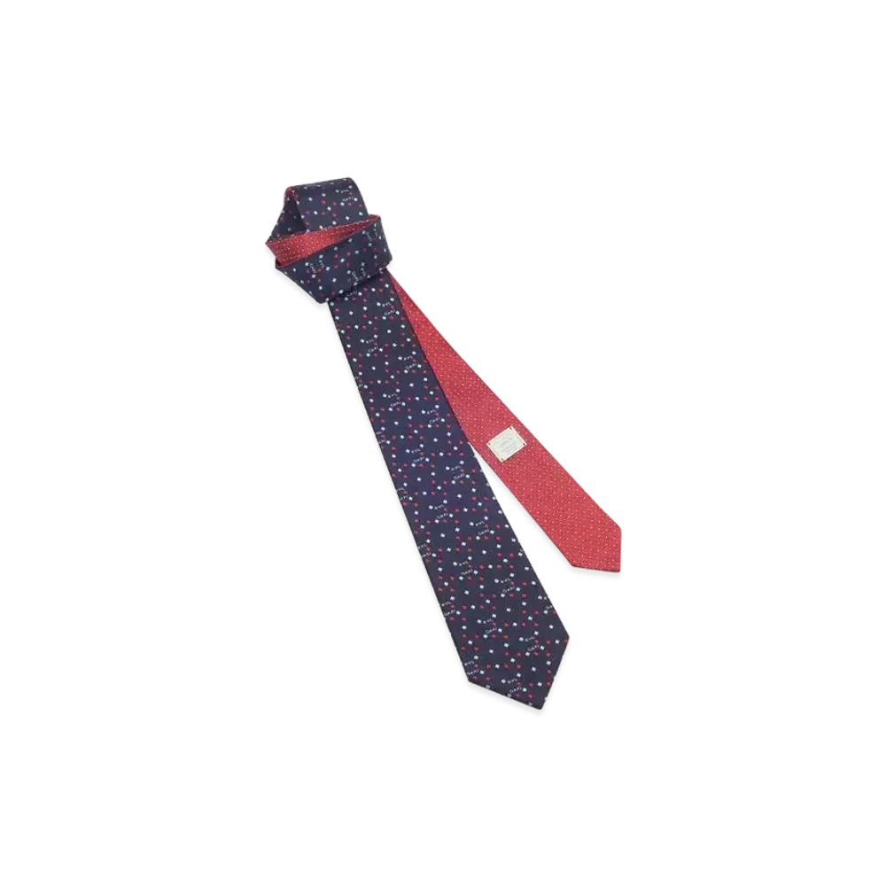 BVLGARI Double Tie "Blue"