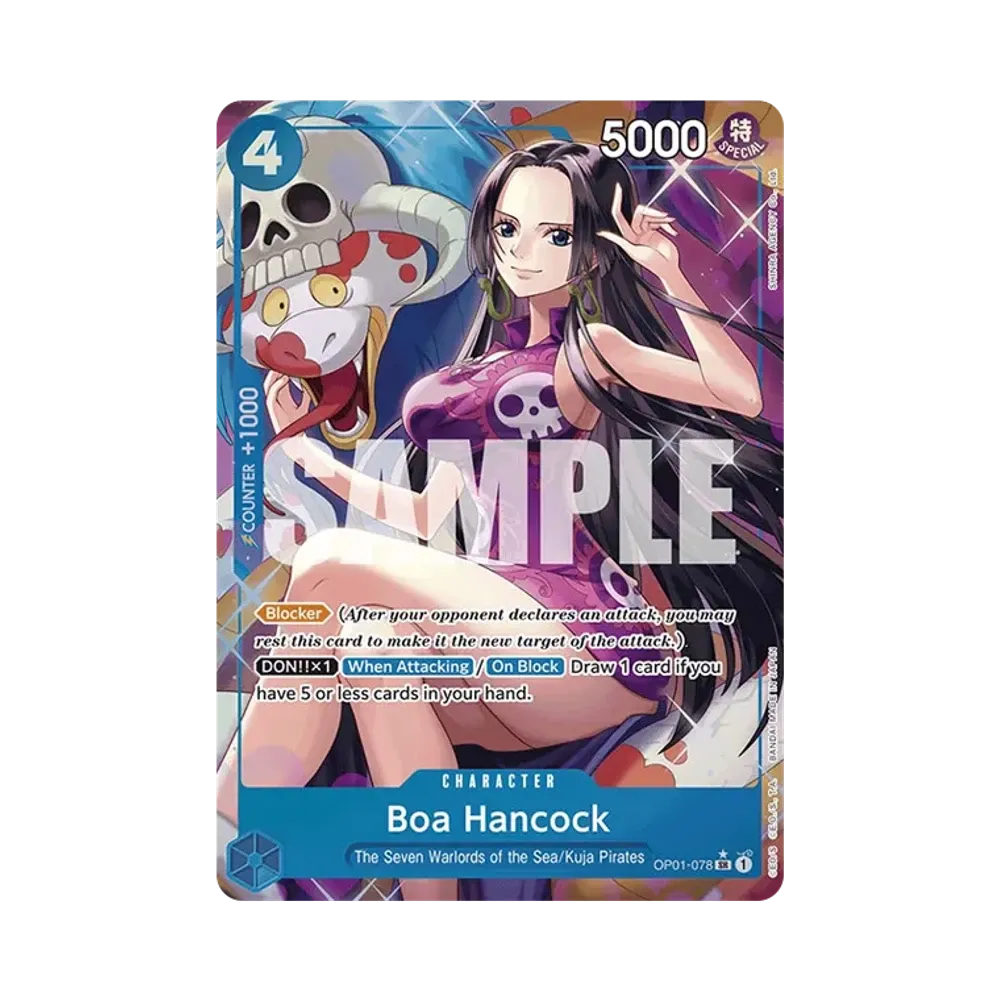 ボア・ハンコック SR-P [OP01-078]【英語版】(プレミアムブースター「ONE PIECE CARD THE BEST」)