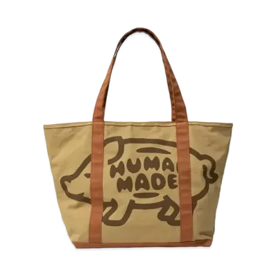 HUMAN MADE COLOR TOTE BAG LARGE "Tan"