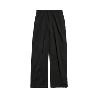 BALENCIAGA Baggy Sweatpants in Archetype Fleece "Black"