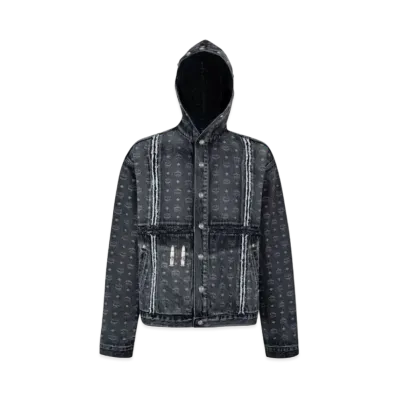 THUG CLUB Mcm TC Bullet Denim Jacket "Black"