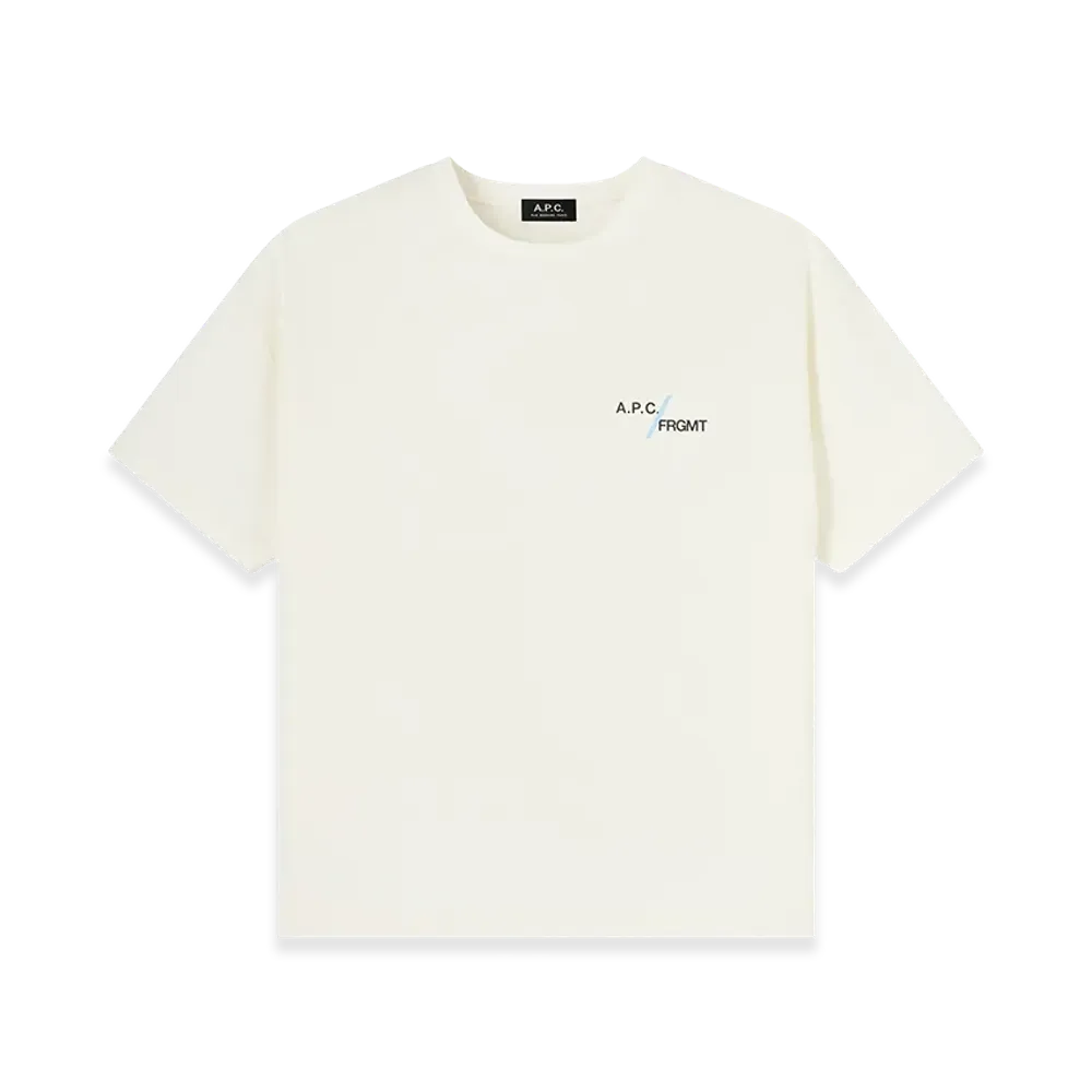A.P.C. x Fragment Design Renoncement Tee "White"