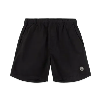 Stone Island B0946 Brushed Cotton Swimming Trunk - 21SS "Black"