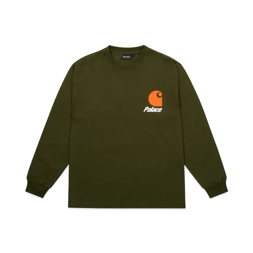 PALACE x Carhartt WIP Logo Longsleeve "Plant"