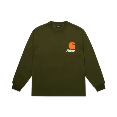 PALACE x Carhartt WIP Logo Longsleeve "Plant"