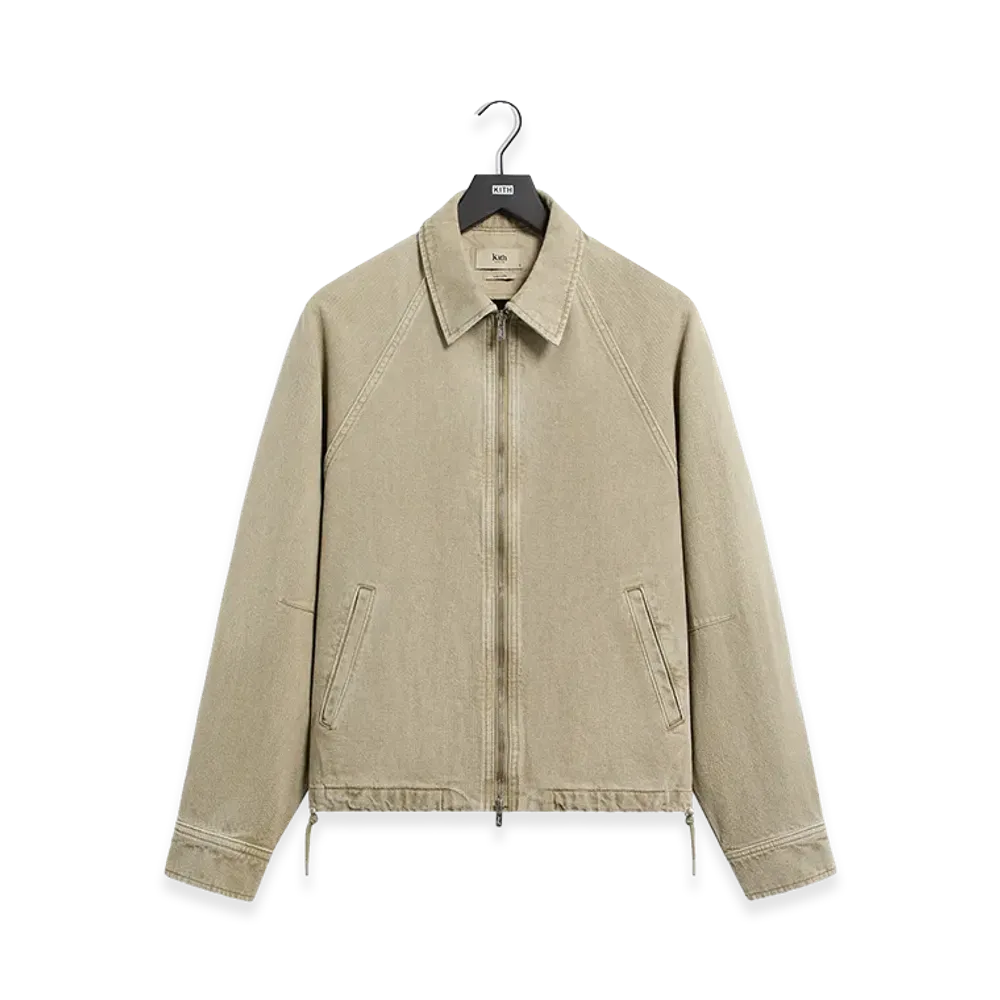 Kith Herringbone Denim Efron Jacket "Folly"