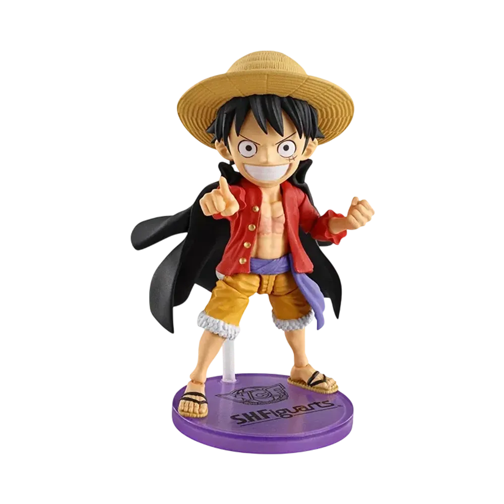 BANDAI "S.H.Figuarts" -One Piece (Others)- World Collectable Figure x S.H.Figuarts MONKEY.D.LUFFY (Tamashii Web Shop Ver.)