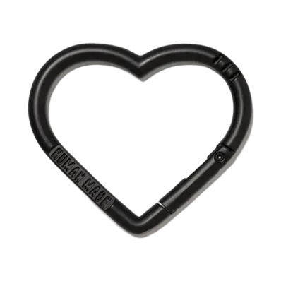 HUMAN MADE Heart Carabiner "Black"