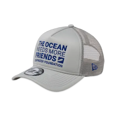 NEW ERA x Surfrider Foundation 9Forty A-Frame Trucker "Stone"