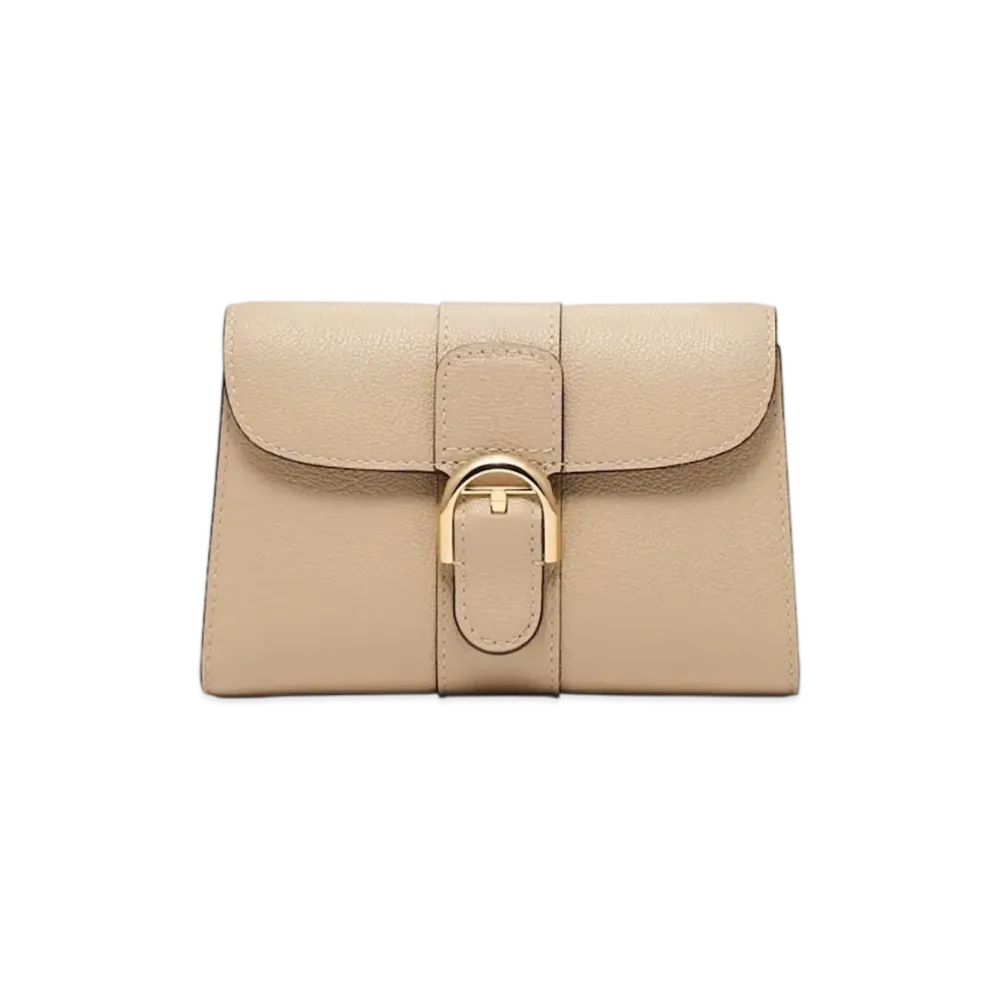 DELVAUX Brillant Compact Wallet "Sirocco"
