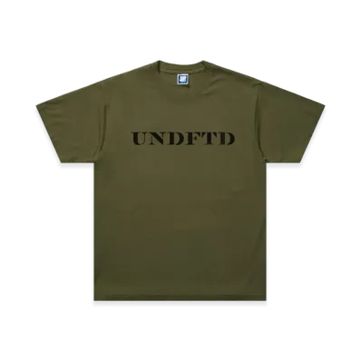 UNDEFEATED Stencil S/S Tee "Olive"