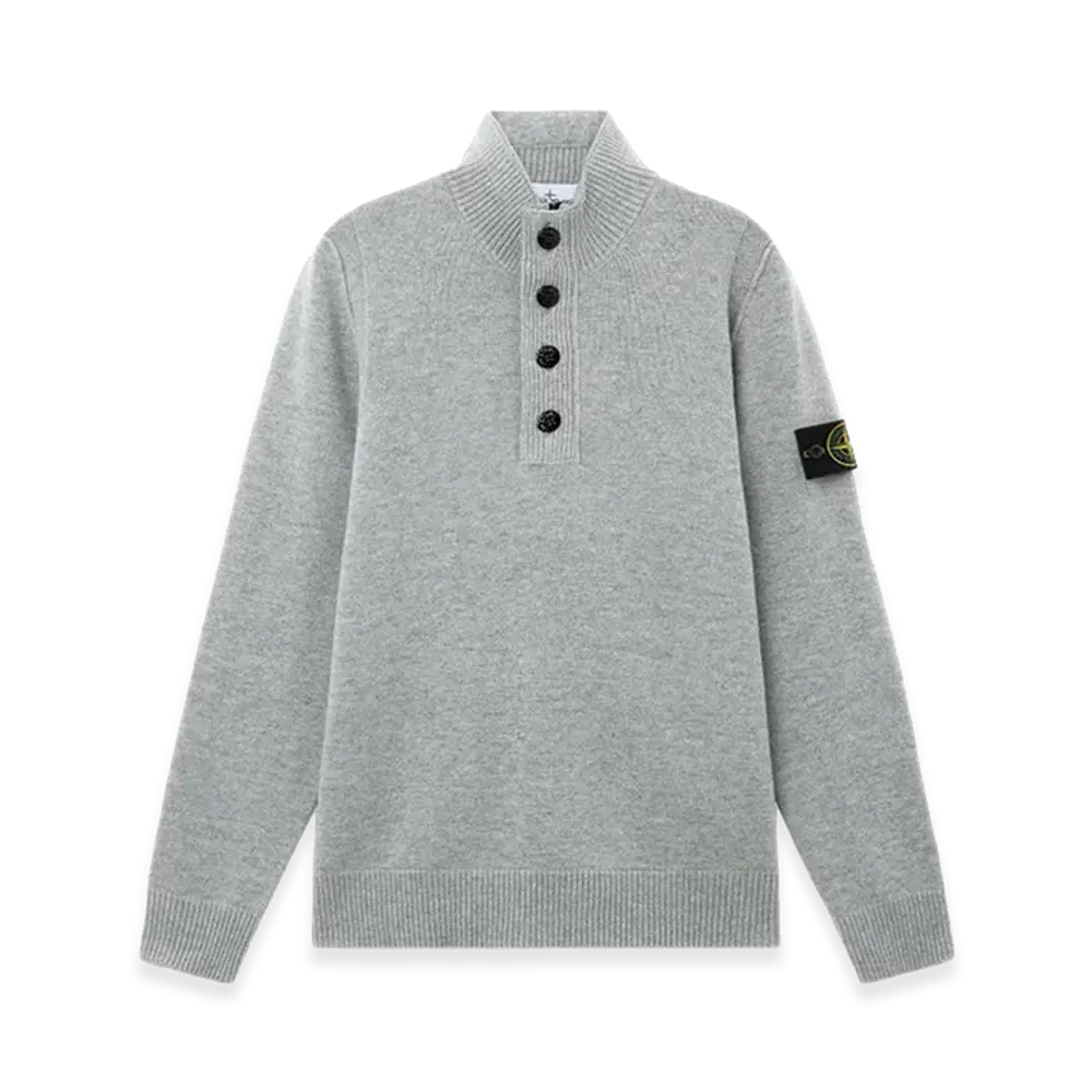 Stone Island Sweaters "Melange Grey"