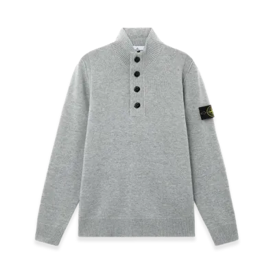 Stone Island Sweaters "Melange Grey"