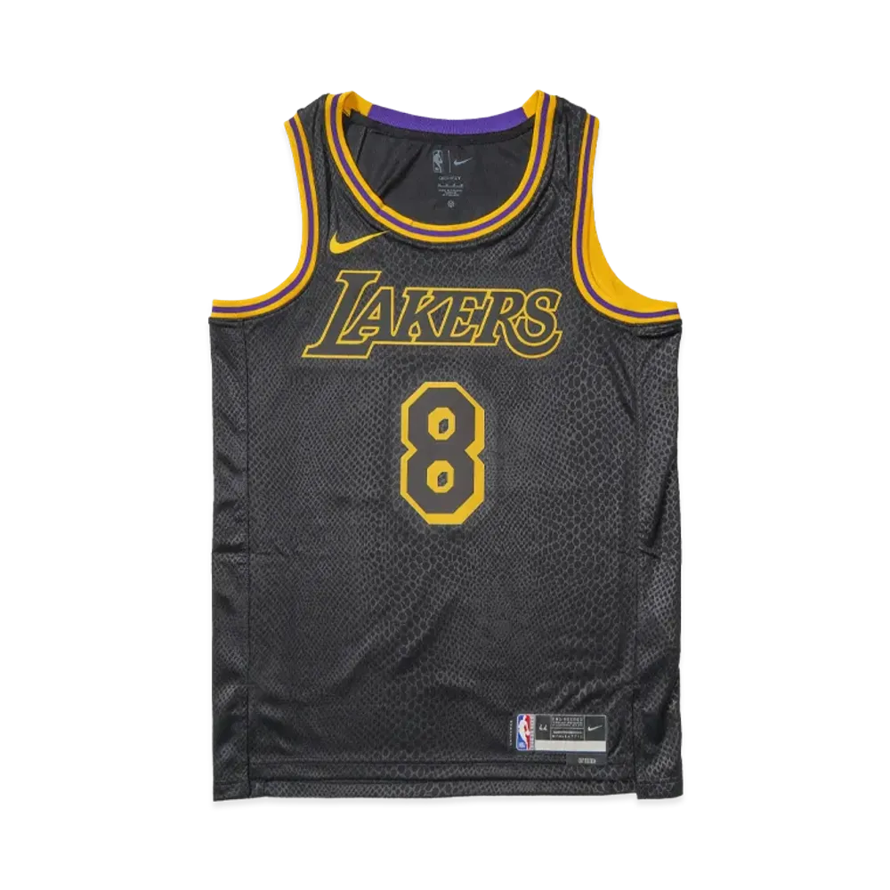 Nike Kobe Mamba Mentality Men's City Eddition Swingman Jersey "Black/Yellow" (FN7297-010)