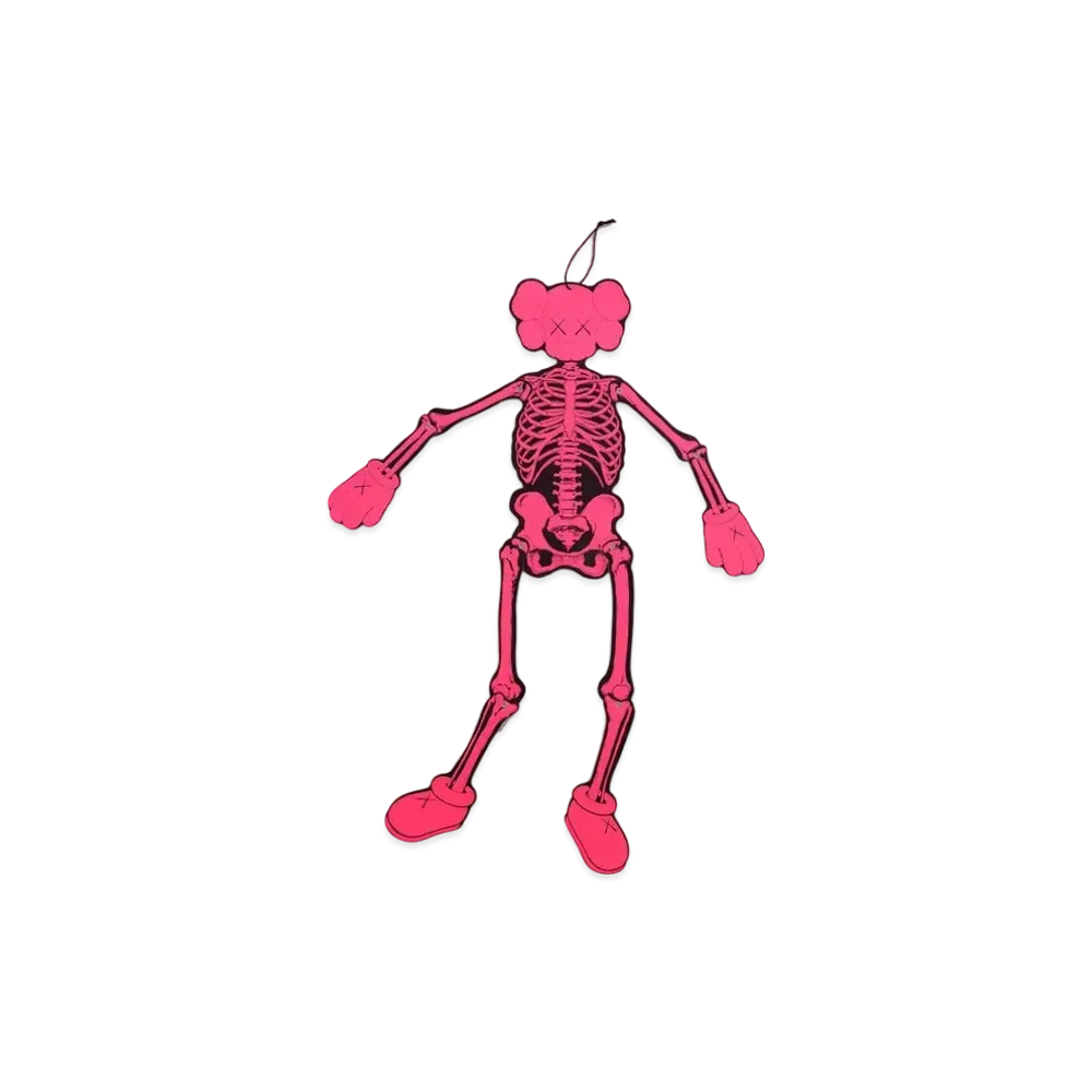 KAWS Skelton "Pink"