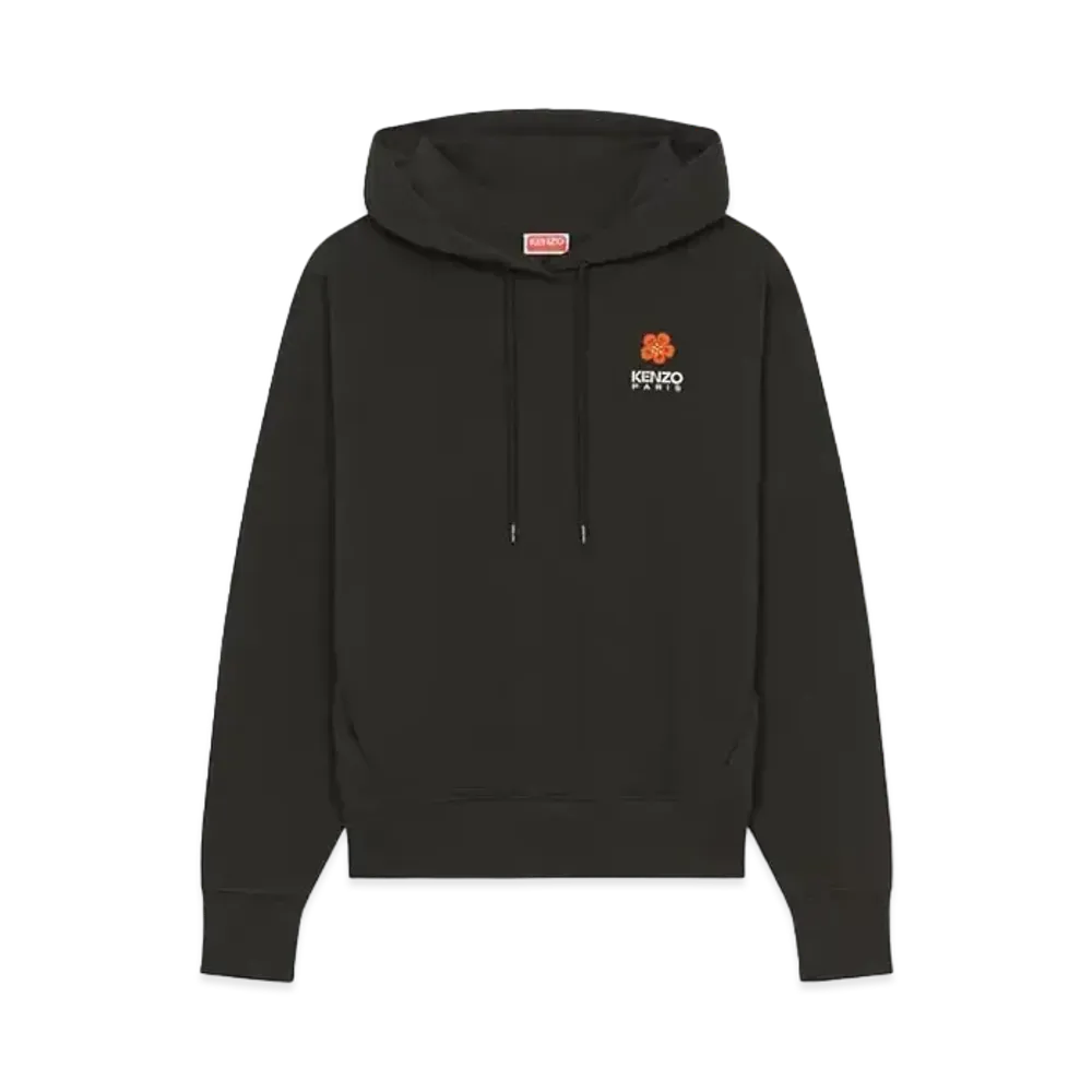 KENZO 'BOKE FLOWER' Embroidery Hoodie "Black"