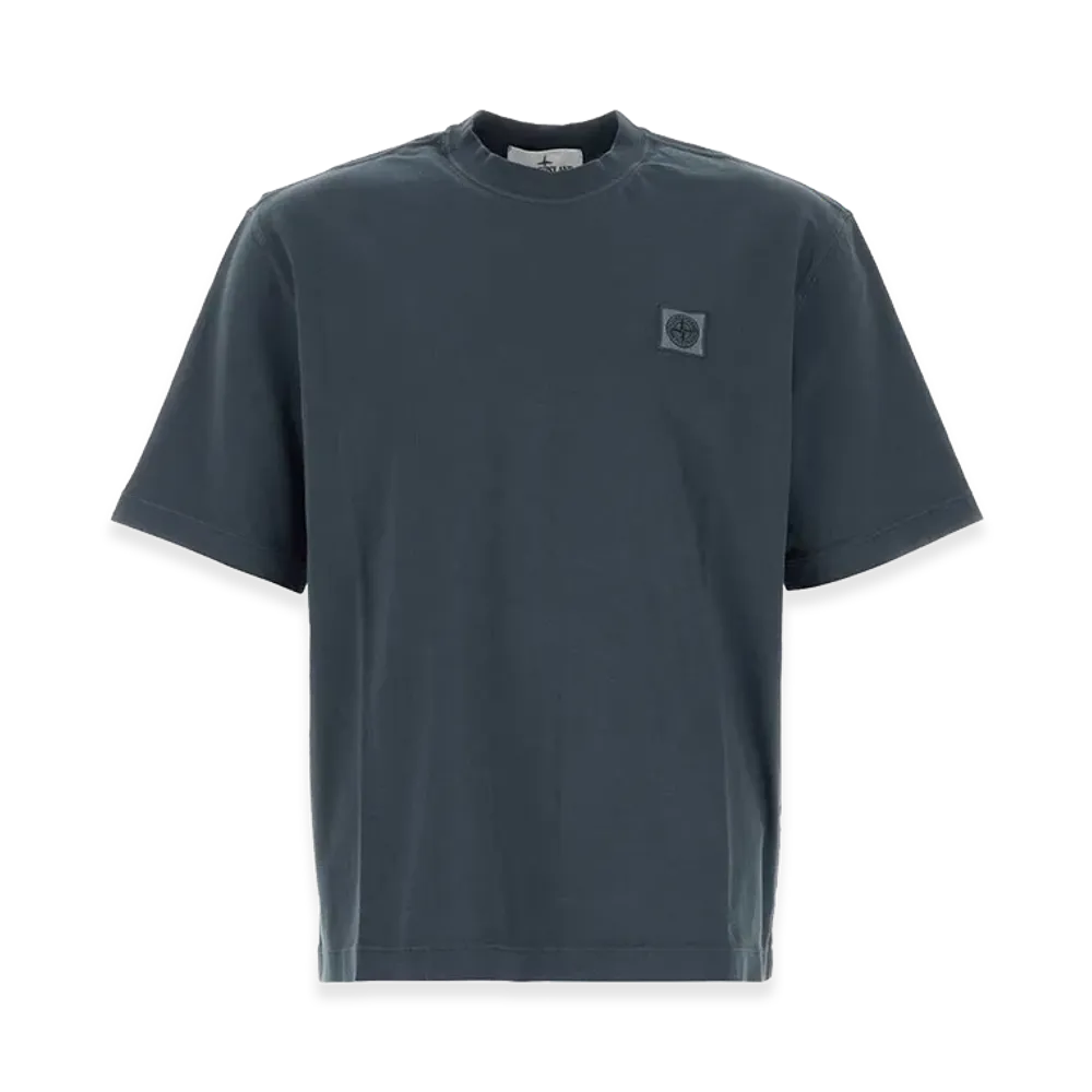 Stone Island Air Force Cotton T-Shirt "Blue"