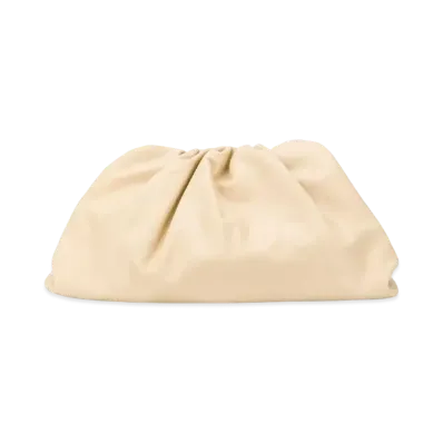 Bottega Veneta Calfskin The Pouch Bag "Light Brown"
