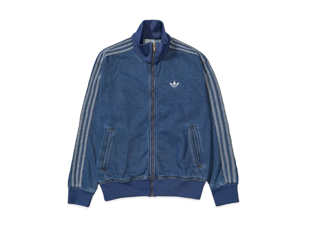 adidas Adicolor Denim Firebird Track Top "Indigo"