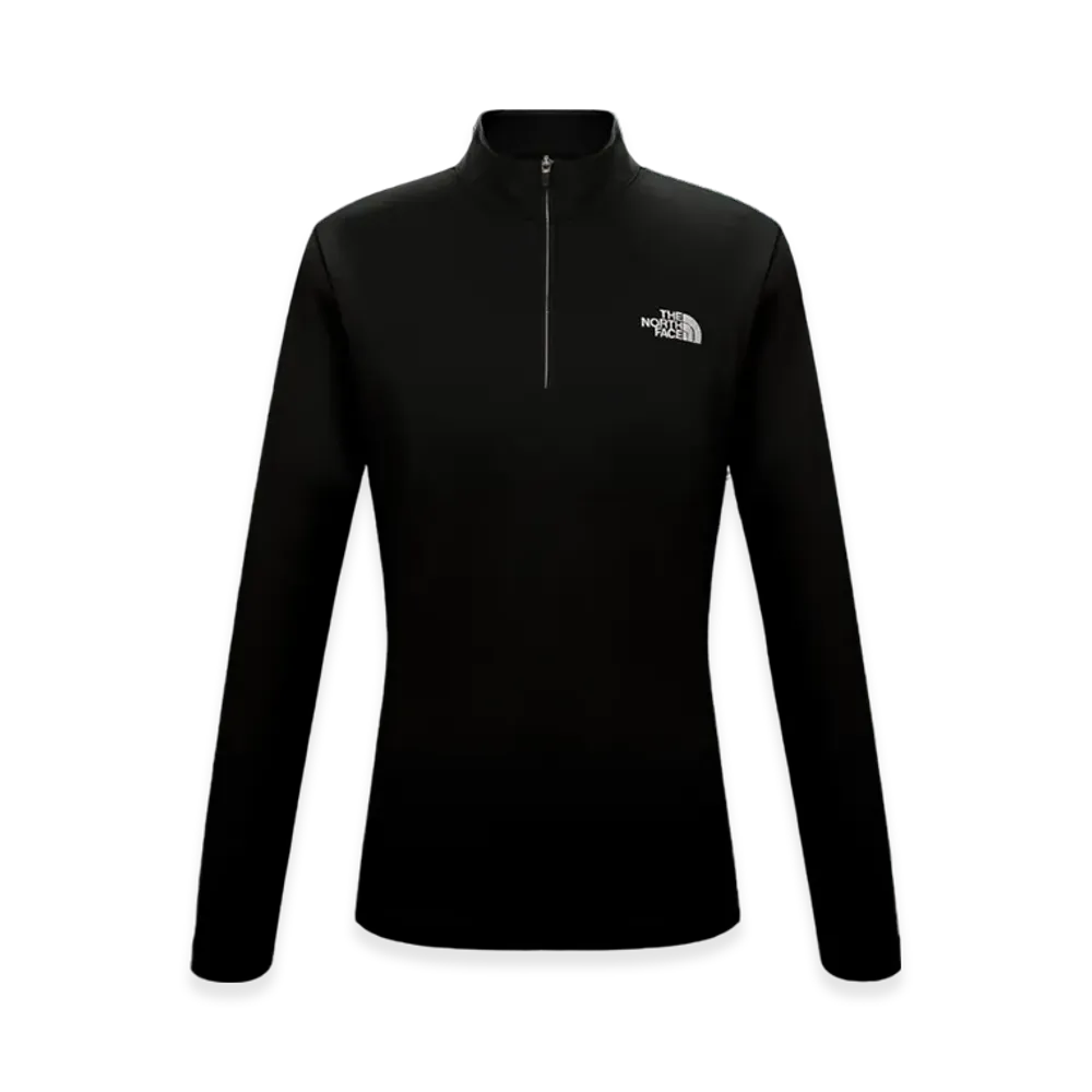 The North Face Mountain Flex Zip T-Shirt (W) "Black"