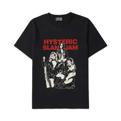 HYSTERIC GLAMOUR x SLAM JAM T-shirt "Black"