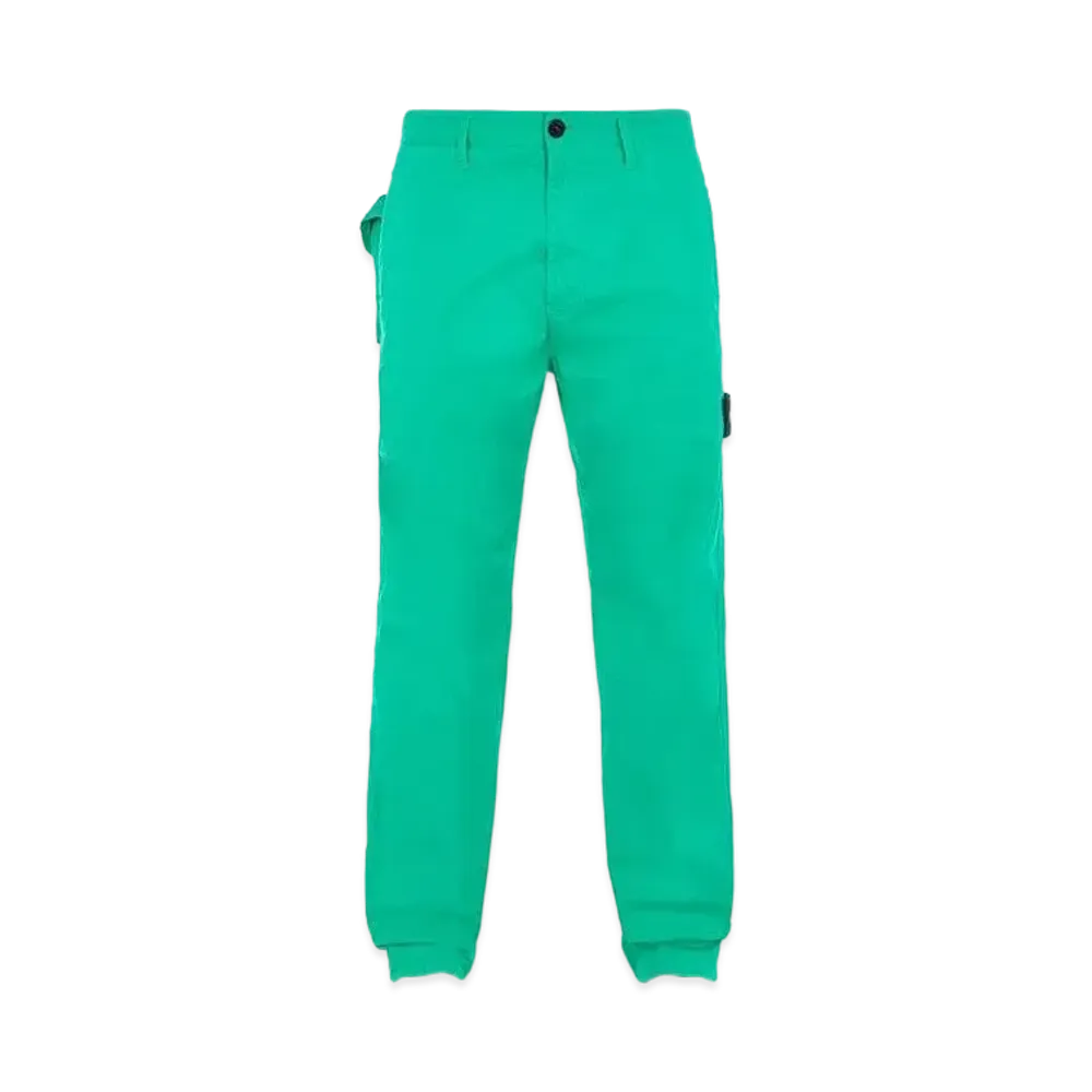 Stone Island 30310 STRETCH COTTON GABARDINE_REGULAR FIT "Green"