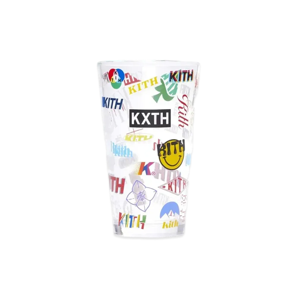 Kith Novelty Logo Glass "Black"