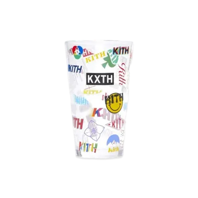 Kith Novelty Logo Glass "Black"