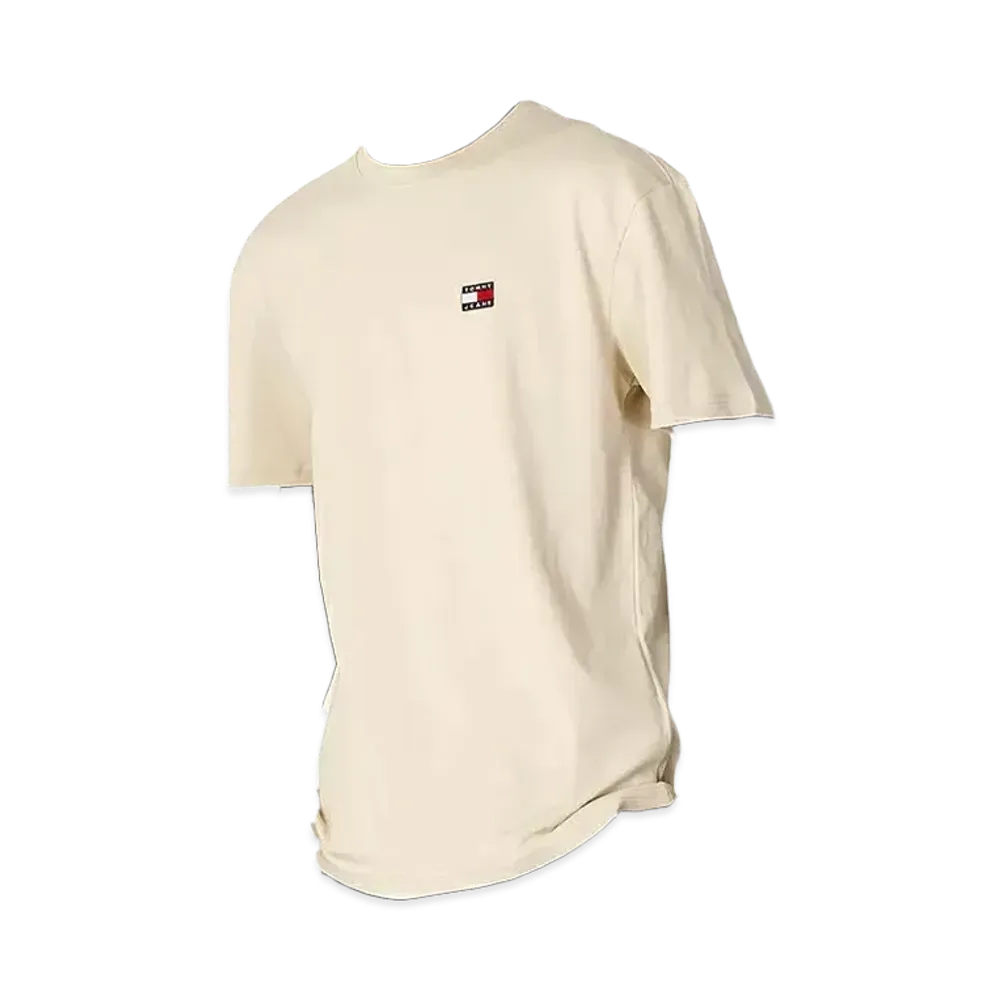 TOMMY JEANS Classic Badge Logo T-Shirt "ClassicBeige"