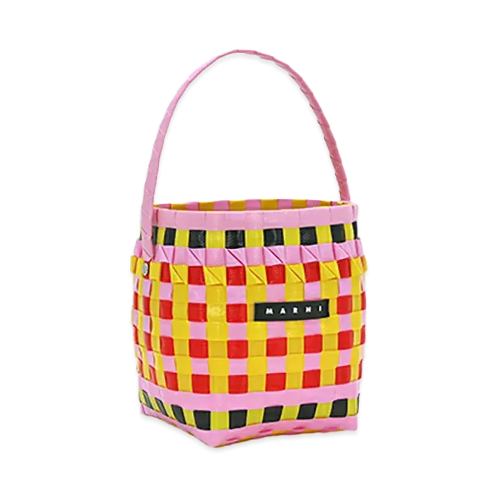 MARNI Women's Pod Kid Bag "Pink/Multi Color"