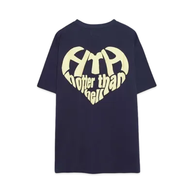 HTH Heart logo tee "Navy"
