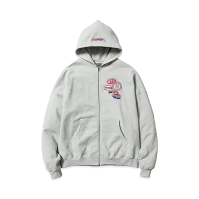 HYSTERIC GLAMOUR x genzai Woman Hoodie "Gray"