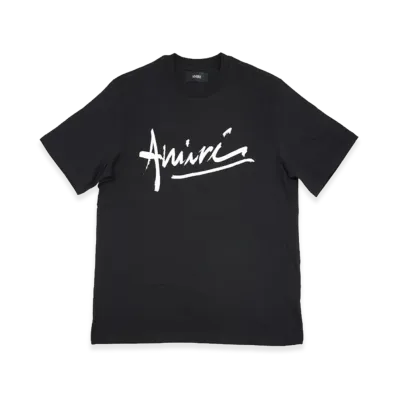 AMIRI Script Tee "Black"