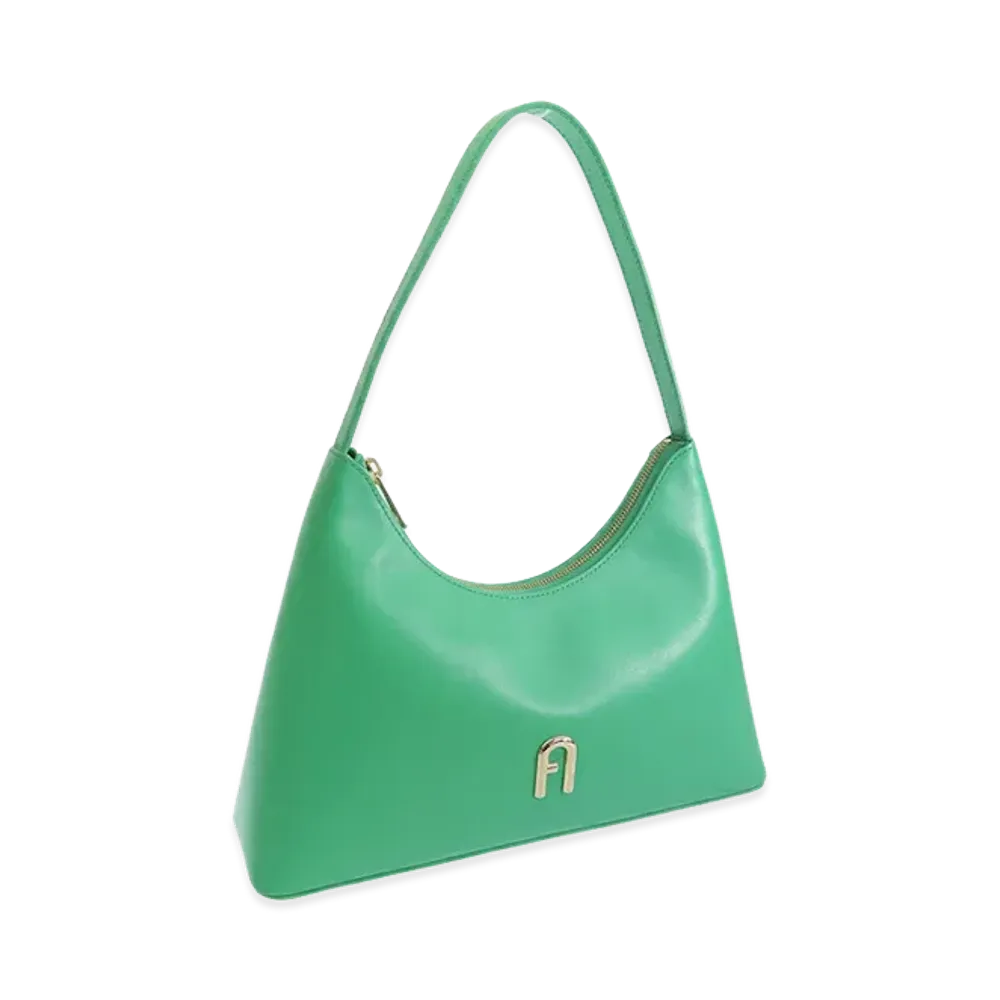 FURLA Diamante Shoulder S "Green"