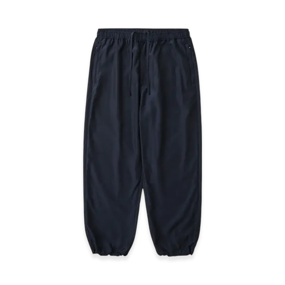 everyone Nylon Silk Track Pants "Navy"