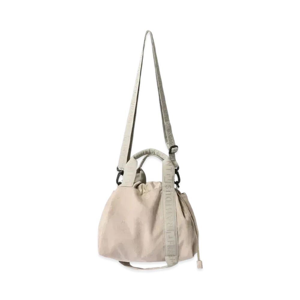 RAMIDUS x Fragment Design Ultrasuede 2way Pouch (M) "Beige"