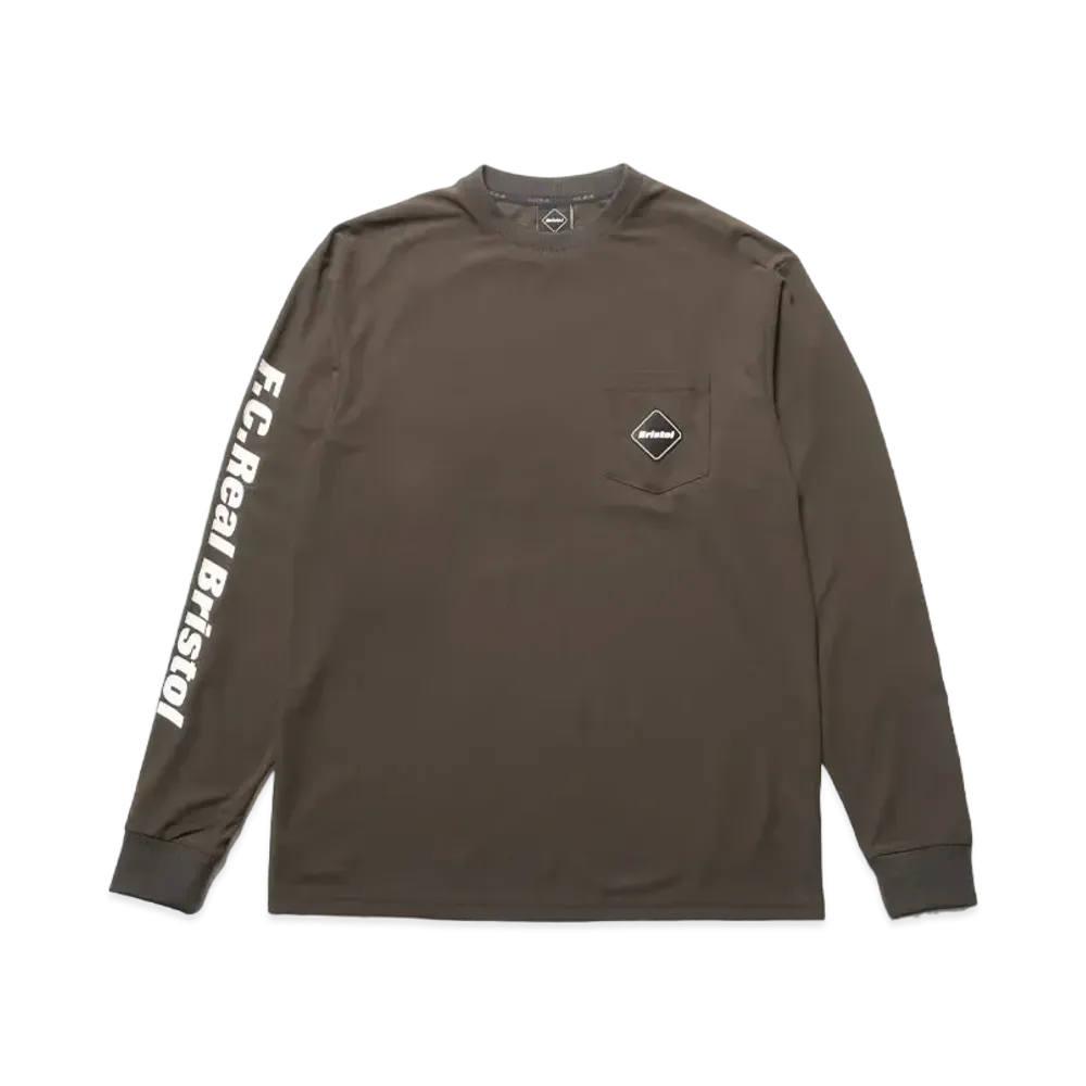 F.C.Real Bristol Authentic Team L/S Pocket Top "Khaki"