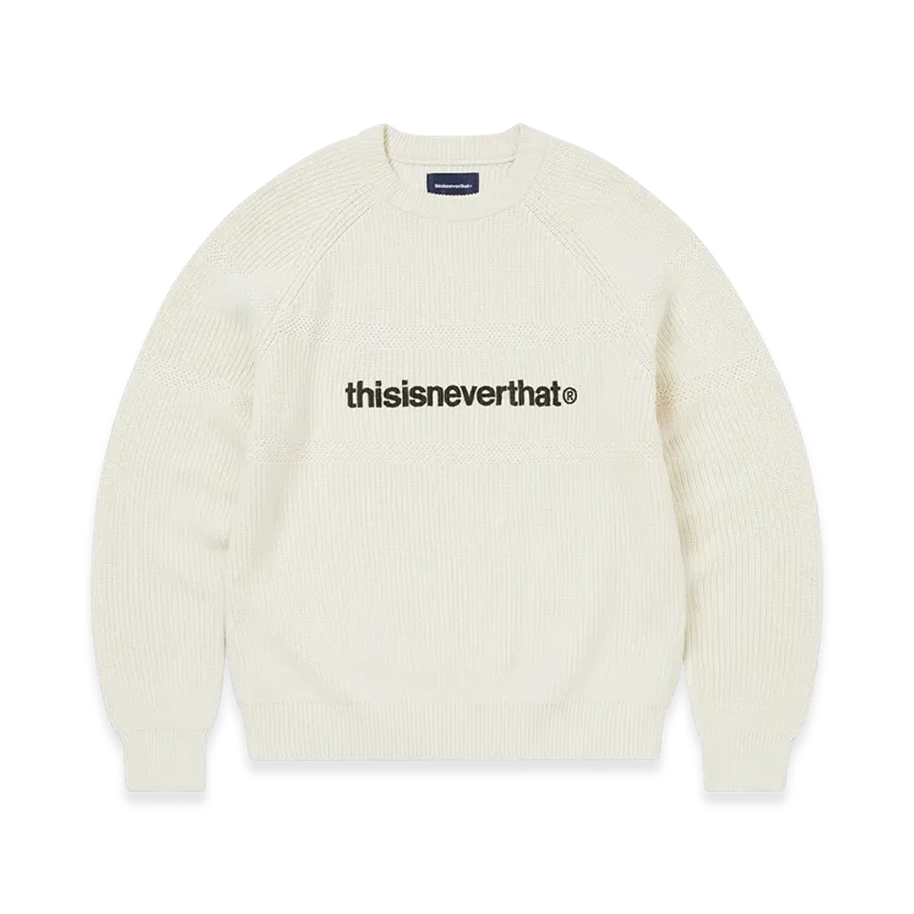 thisisneverthat T-Logo Knit Sweater "White"