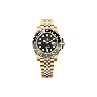 ROLEX GMT Master II Oyster 40mm "Black/Yellow Gold" 126718GRNR