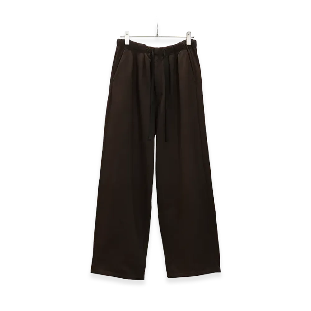 ANCELLM 2Tuck Sweat Pants "Brown"