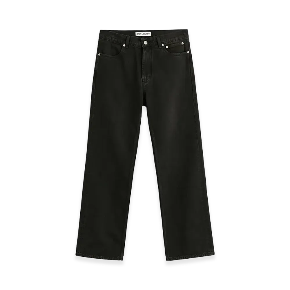OUR LEGACY Carlson Cut "Overdyed Highway Black"