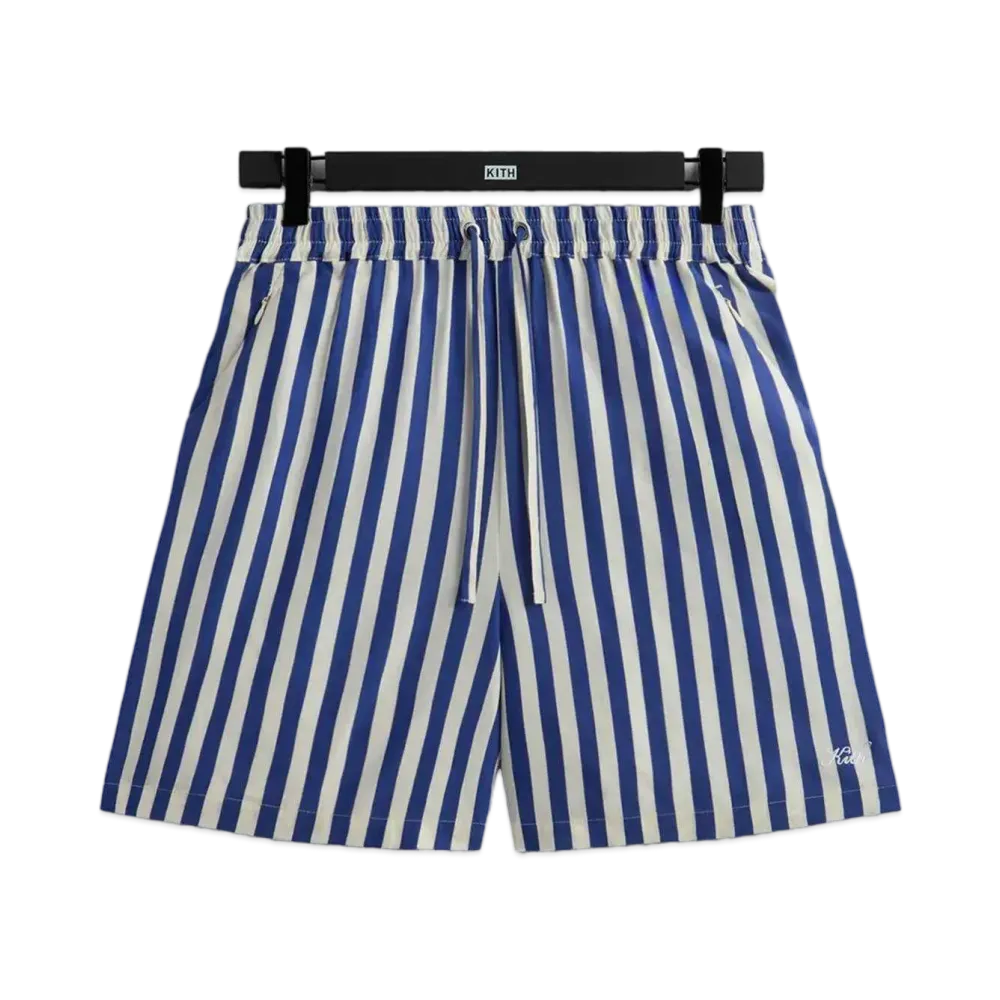 Kith Striped Cedar Short "Current"