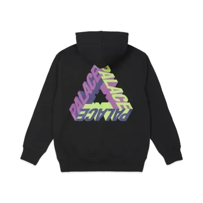 PALACE P-3D HOOD "Black"
