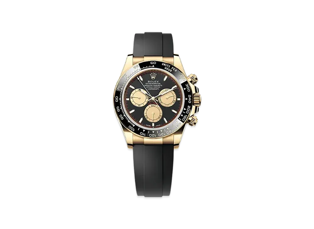 ROLEX Cosmograph Daytona 40mm Yellow Gold 126518LN "Intense Black"
