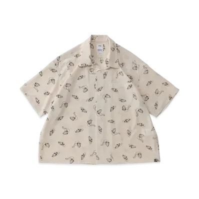 visvim Harmon Shirt S/S Roadster "White"