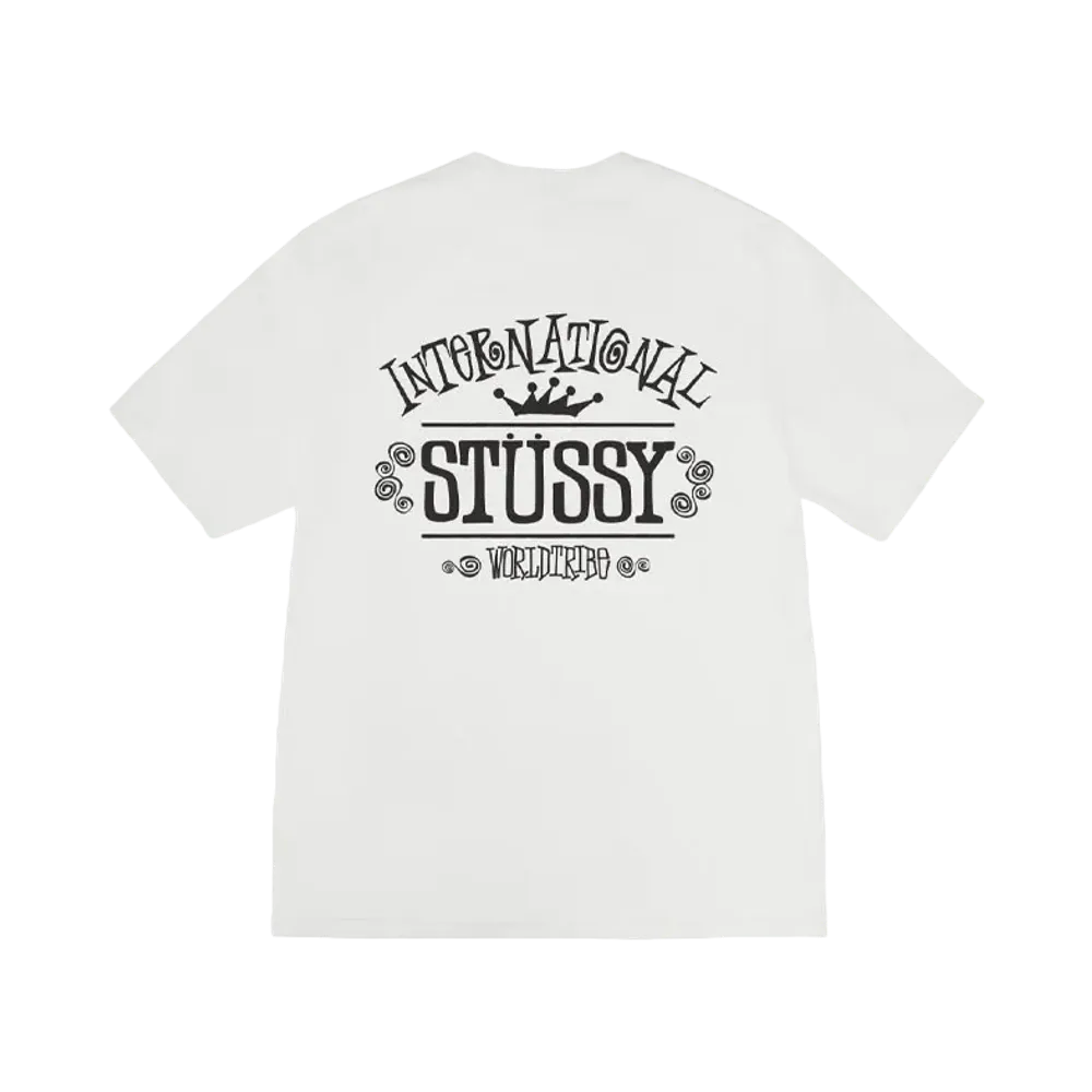 Stussy Worldwide Tee Pigment Dyed "Natural "